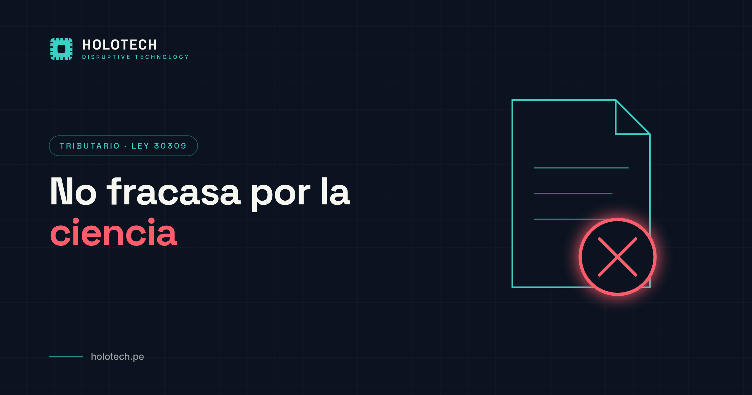 El error que descalifica un proyecto ante CONCYTEC (y por qué casi nunca es el que crees)