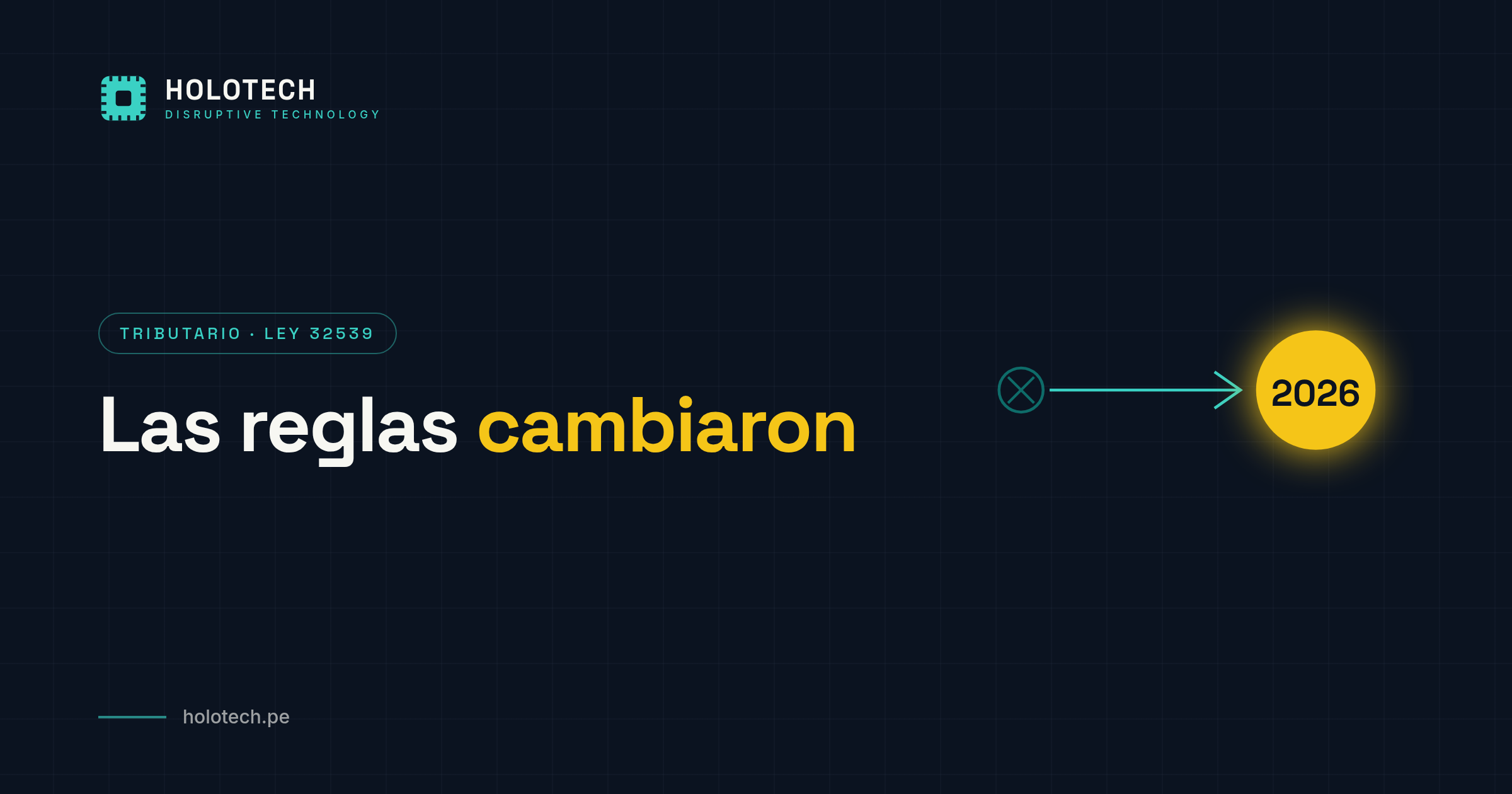 Ley 32539: lo que cambió el 1 de enero de 2026 y por qué tu contador necesita saberlo antes de la declaración anual