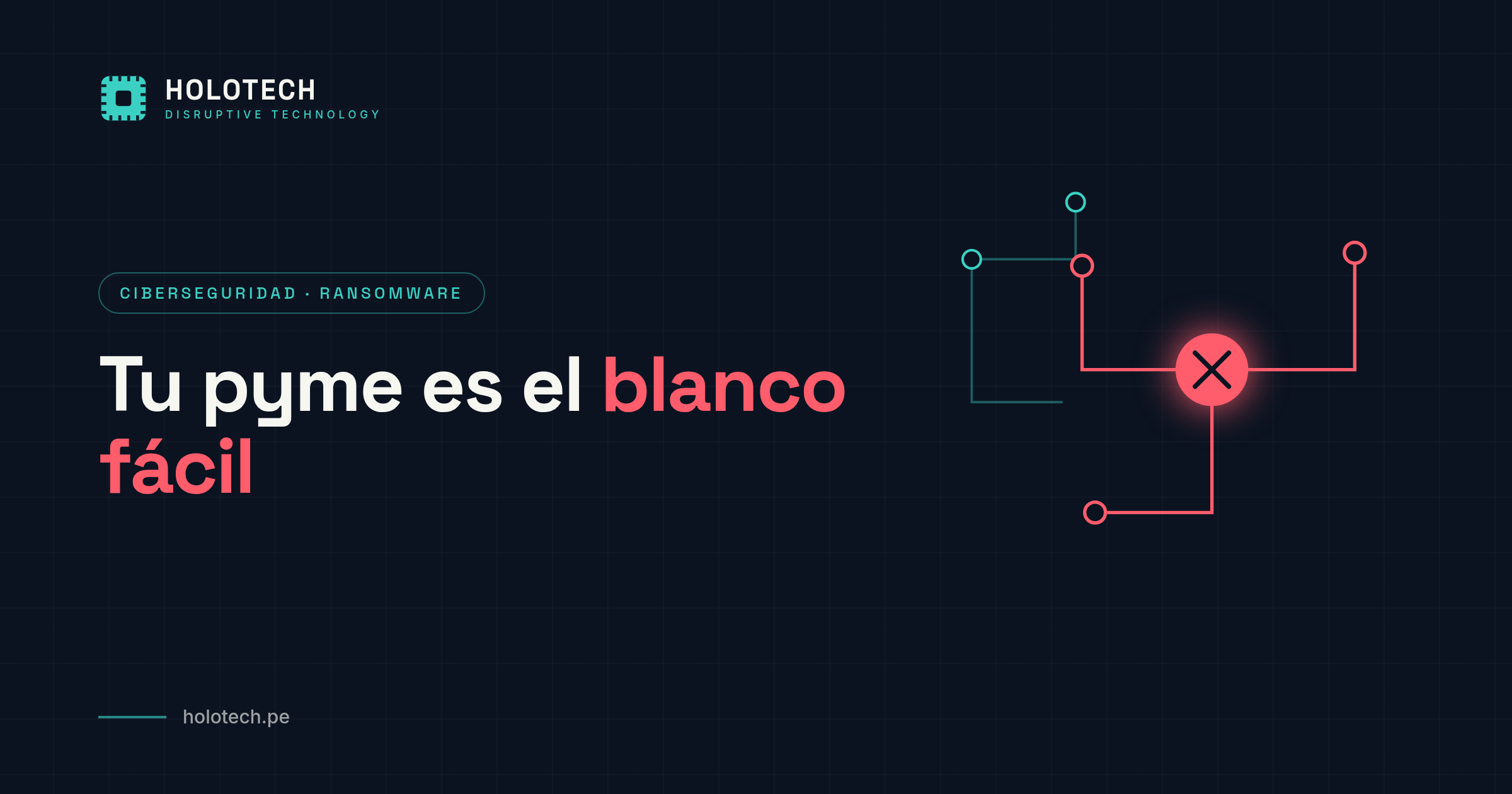 Ransomware en Perú: por qué las pymes son el blanco perfecto
